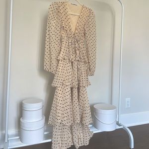 Elegant midi dress / zara